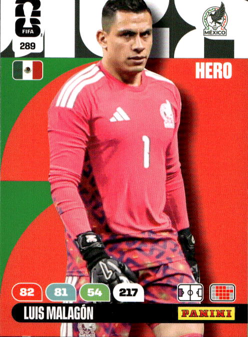 LUIS MALAGON 2026 Panini Adrenalyn XL World Cup