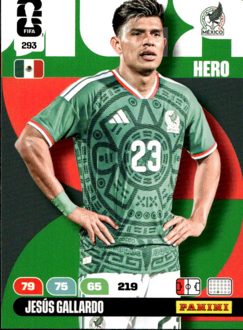 JESUS GALLARDO 2026 Panini Adrenalyn XL World Cup
