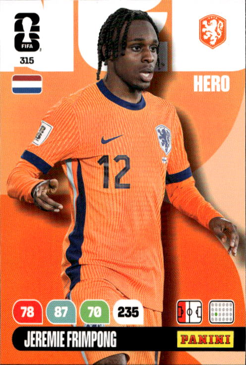 JEREMIE FRIMPONG 2026 Panini Adrenalyn XL World Cup