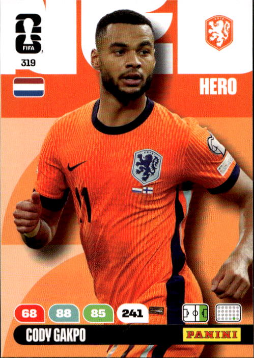 CODY GAKPO 2026 Panini Adrenalyn XL World Cup