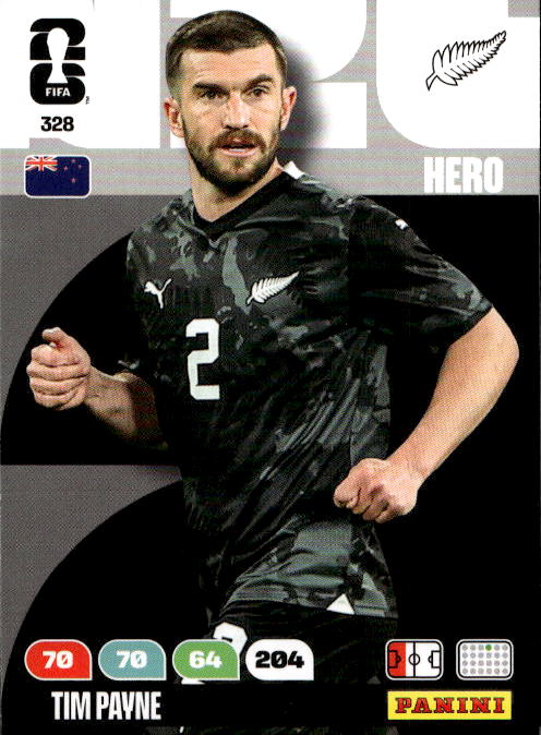 TIM PAYNE 2026 Panini Adrenalyn XL World Cup