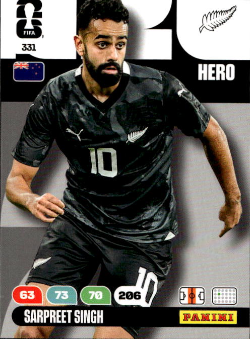 SARPREET SINGH 2026 Panini Adrenalyn XL World Cup