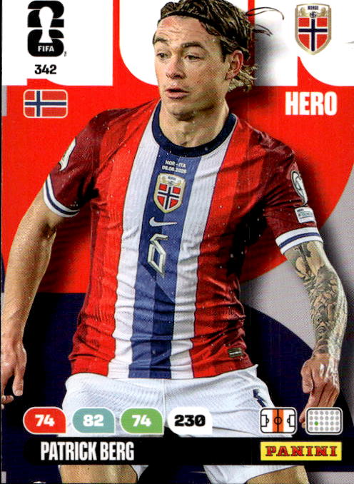 PATRICK BERG 2026 Panini Adrenalyn XL World Cup
