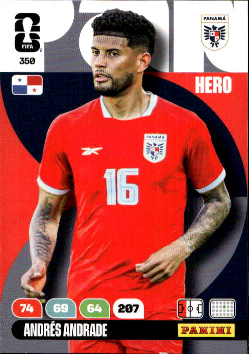 ANDRES ANDRADE 2026 Panini Adrenalyn XL World Cup