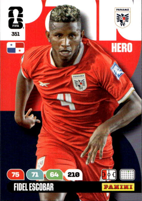 FIDEL ESCOBAR 2026 Panini Adrenalyn XL World Cup