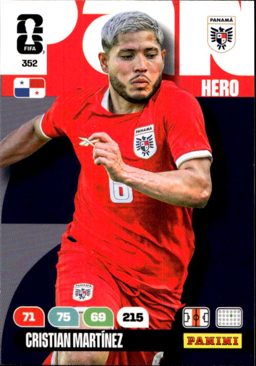 CRISTIAN MARTINEZ 2026 Panini Adrenalyn XL World Cup