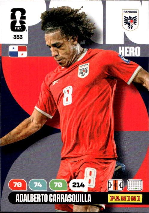 ADALBERTO CARRASQUILLA 2026 Panini Adrenalyn XL World Cup