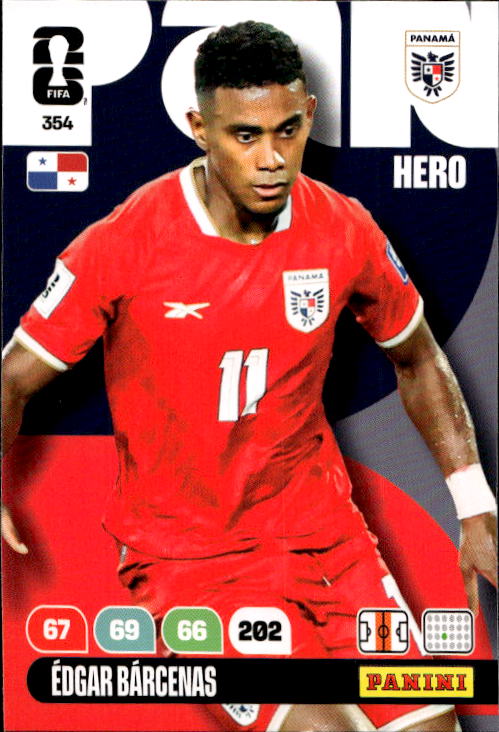 EDGAR BARCENAS 2026 Panini Adrenalyn XL World Cup