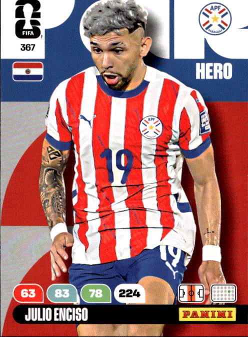 JULIO ENCISO 2026 Panini Adrenalyn XL World Cup