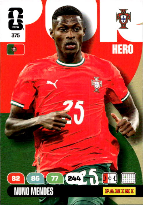 NUNO MENDES 2026 Panini Adrenalyn XL World Cup