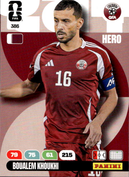 BOUALEM KHOUKHI 2026 Panini Adrenalyn XL World Cup