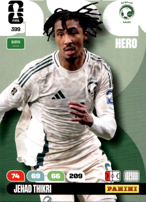 JEHAD THIKRI 2026 Panini Adrenalyn XL World Cup