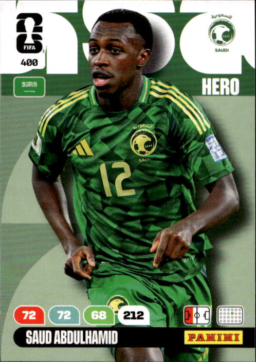 SAUD ABDULHAMID 2026 Panini Adrenalyn XL World Cup