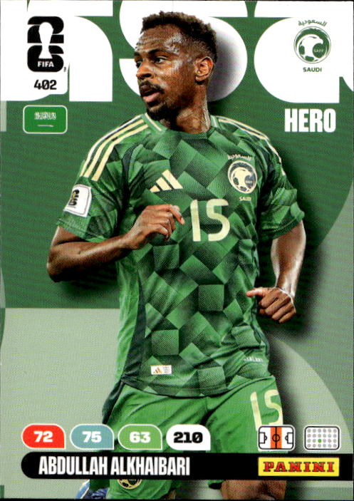 ABDULLAH ALKHAIBARI 2026 Panini Adrenalyn XL World Cup