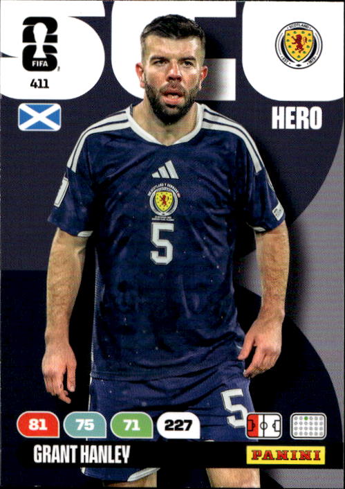 GRANT HANLEY 2026 Panini Adrenalyn XL World Cup