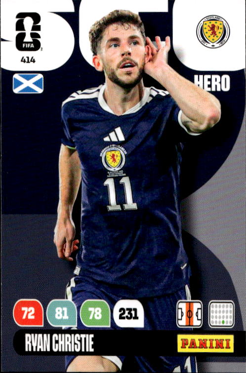 RYAN CHRISTIE 2026 Panini Adrenalyn XL World Cup