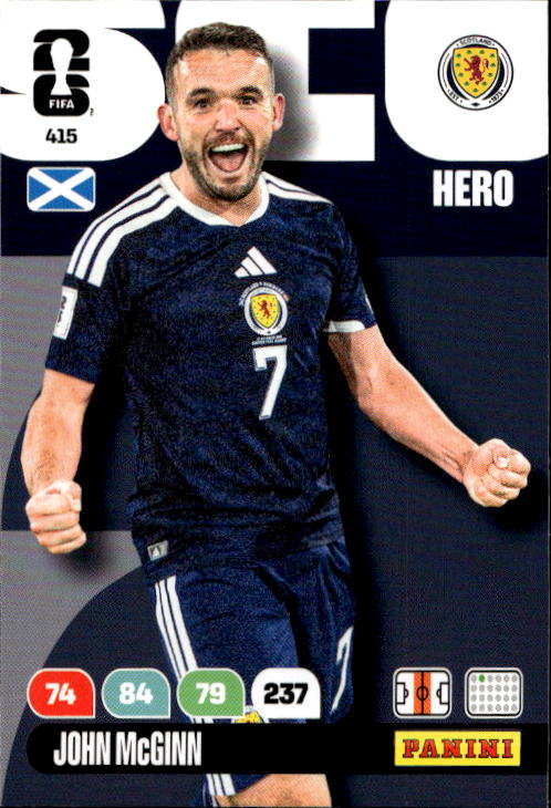 JOHN MCGINN 2026 Panini Adrenalyn XL World Cup