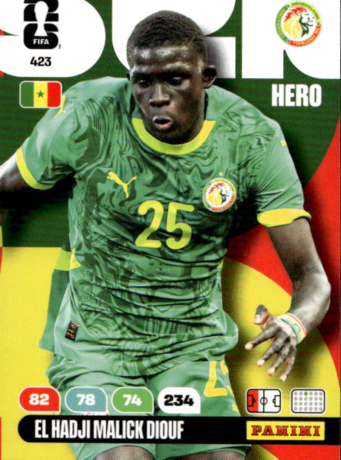EL HADJI MALICK DIOUF 2026 Panini Adrenalyn XL World Cup