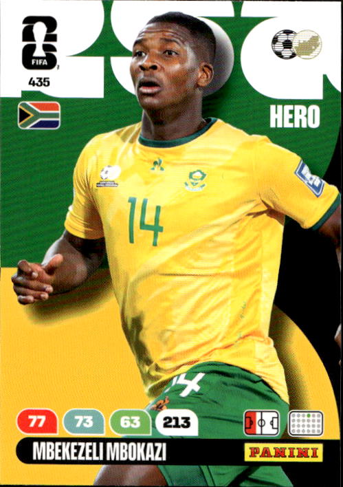 MBEKEZELI MBOKAZI 2026 Panini Adrenalyn XL World Cup