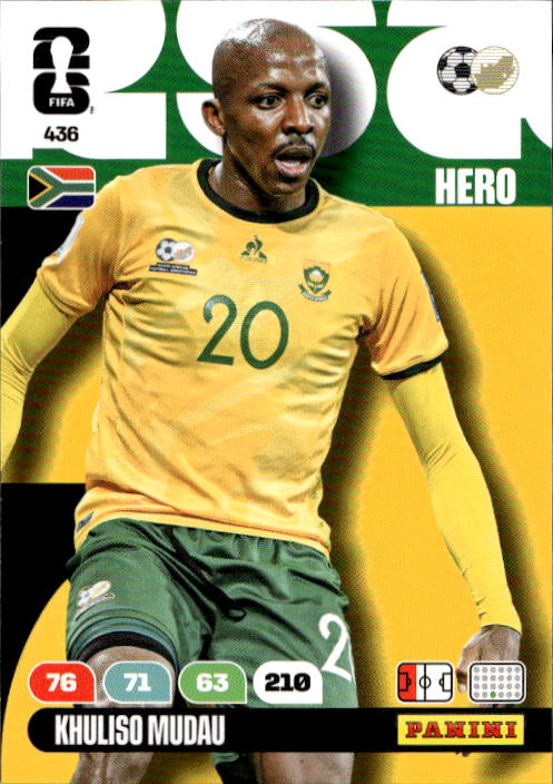 KHULISO MUDAU 2026 Panini Adrenalyn XL World Cup