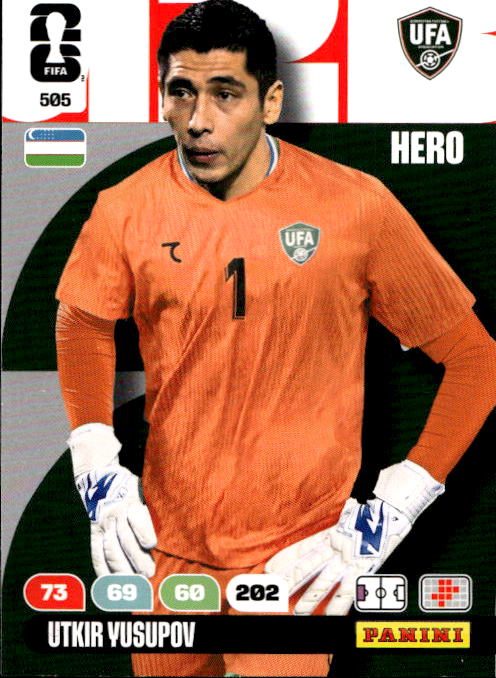 UTKIR YUSUPOV 2026 Panini Adrenalyn XL World Cup