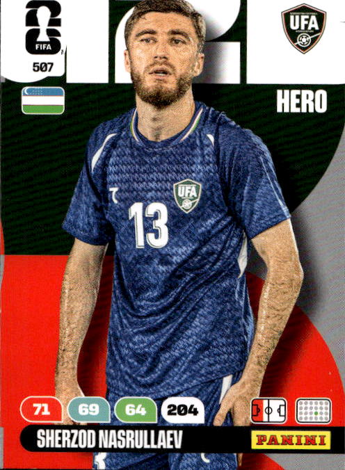 SHERZOD NASRULLAEV 2026 Panini Adrenalyn XL World Cup