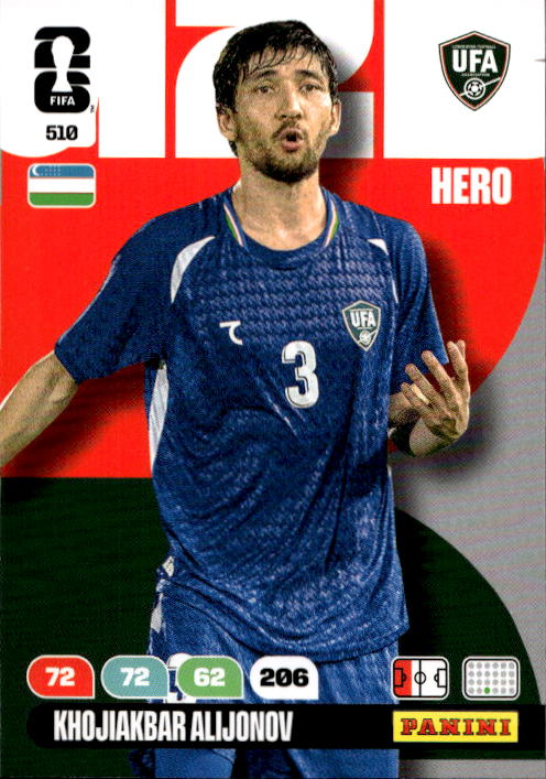 KHOJIAKBAR ALIJONOV 2026 Panini Adrenalyn XL World Cup