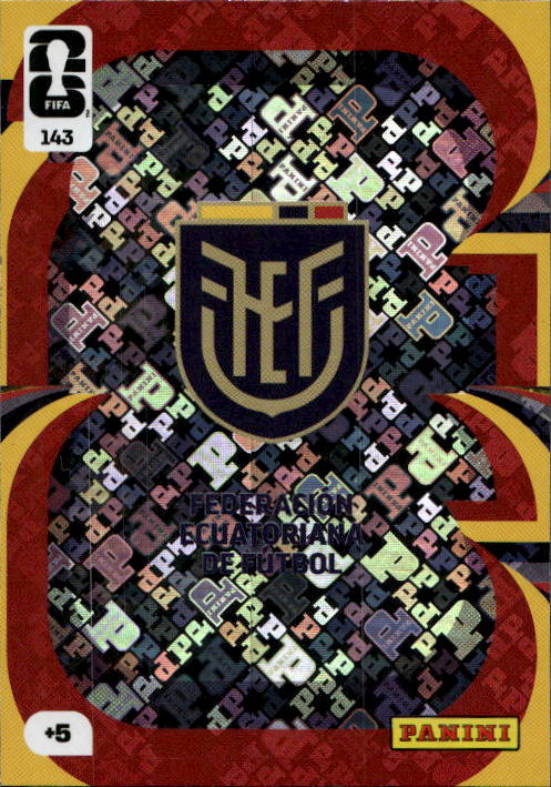 Team Crest ECUADOR 2026 Panini Adrenalyn XL World Cup