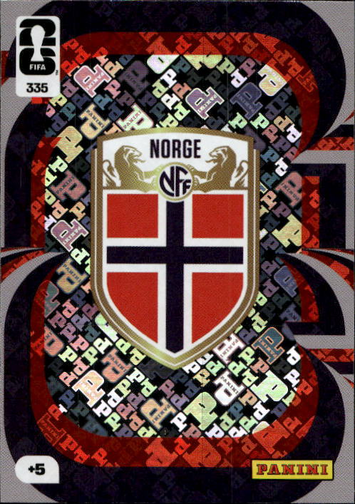 Team Crest NORWAY 2026 Panini Adrenalyn XL World Cup