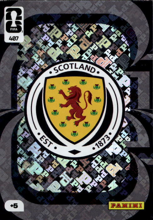 Team Crest SCOTLAND 2026 Panini Adrenalyn XL World Cup
