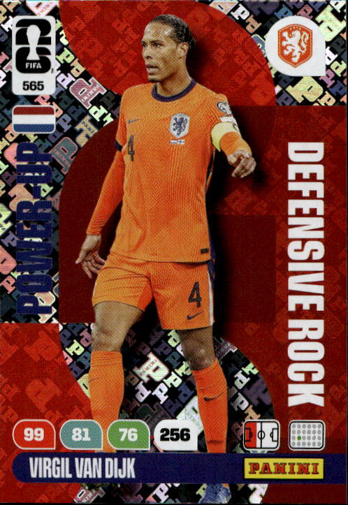 Defensive Rock VIRGIL VAN DIJK 2026 Panini Adrenalyn XL World Cup