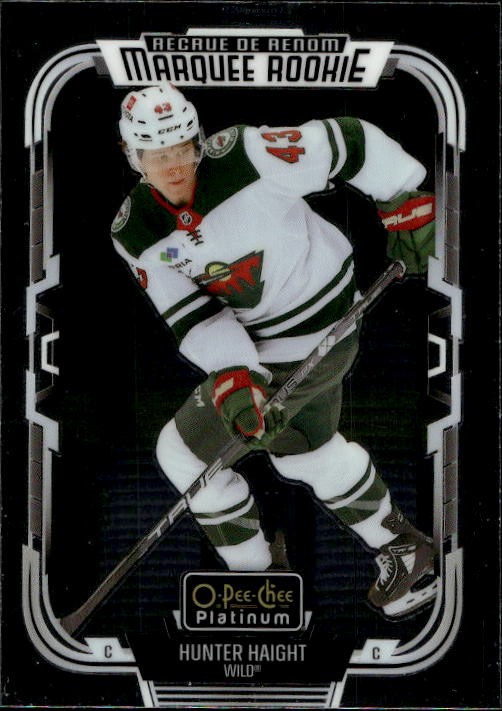 Marquee Rookie HUNTER HAIGHT 25-26 UD O-Pee-Chee OPC Platinum