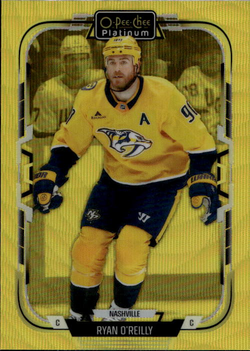 Neon Yellow Surge RYAN O'REILLY 25-26 UD O-Pee-Chee OPC Platinum