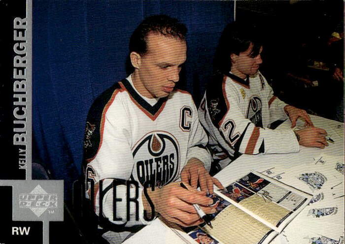 KELLY BUCHBERGER 97-98 Upper Deck (světlé růžky)