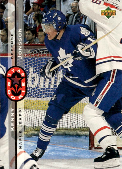 All-Star Rookie KENNY JONSSON 94-95 Upper Deck