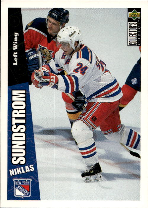NIKLAS SUNDSTROM 96-97 UD Collector's Choice