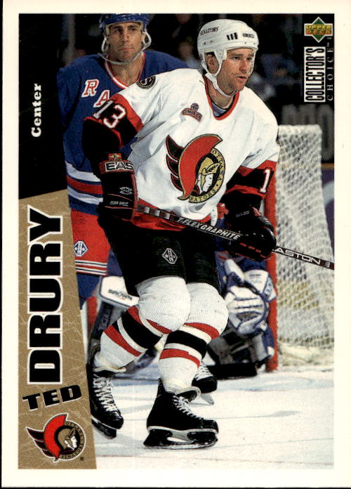 TED DRURY 96-97 UD Collector's Choice