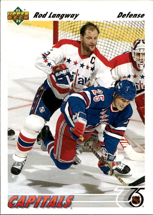ROD LANGWAY 91-92 Upper Deck