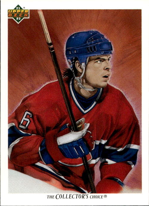 Team Checklist RUSS COURTNALL 91-92 Upper Deck