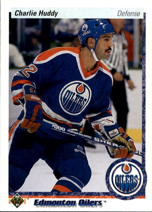 CHARLIE HUDDY 90-91 Upper Deck