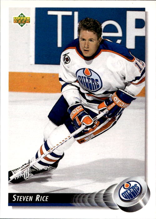 STEVEN RICE 92-93 Upper Deck