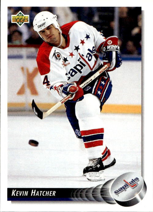 KEVIN HATCHER 92-93 Upper Deck