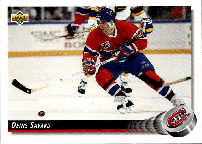 DENIS SAVARD 92-93 Upper Deck