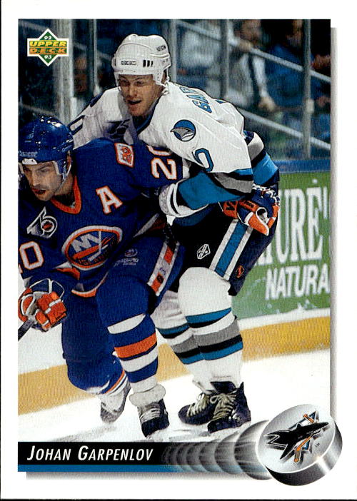 JOHAN GARPENLOV 92-93 Upper Deck