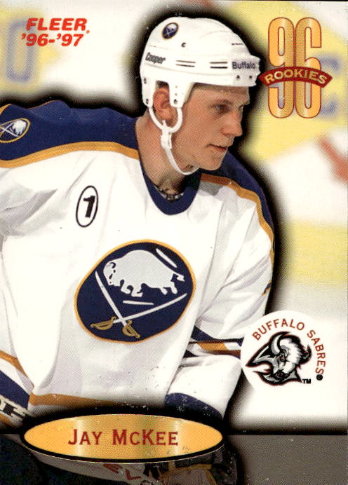 JAY MCKEE 96-97 Fleer (barva na kartě)