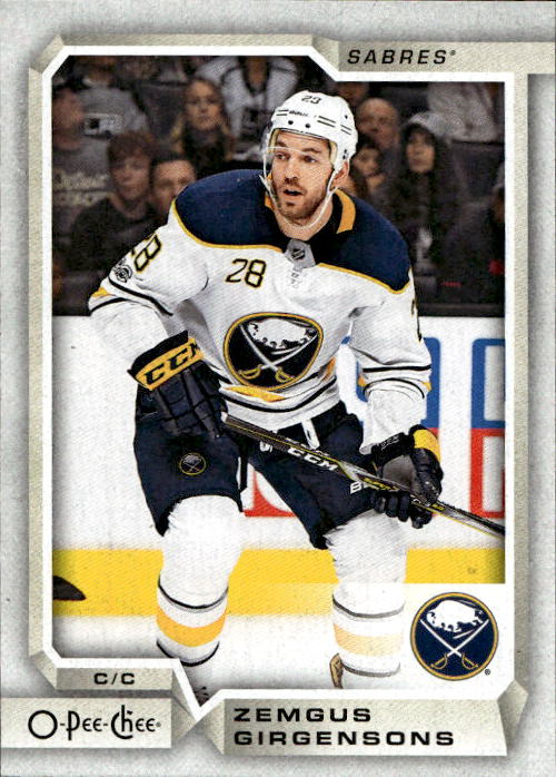 ZEMGUS GIRGENSONS 18-19 UD O-Pee-Chee OPC