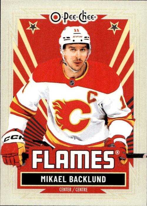 Retro MIKAEL BACKLUND 25-26 UD O-Pee-Chee OPC
