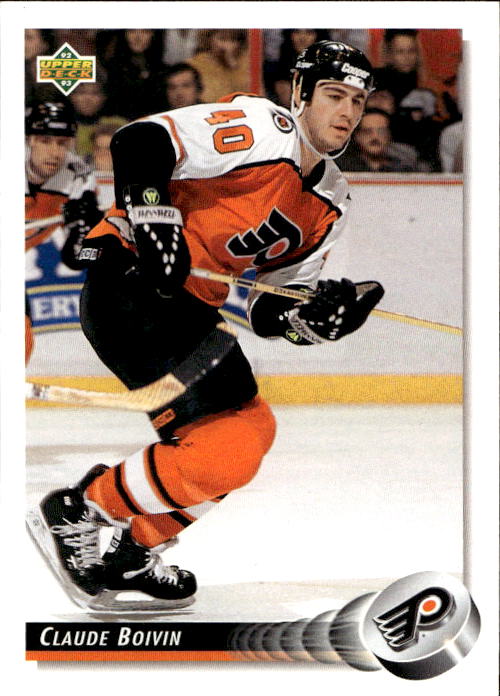 CLAUDE BOIVIN 92-93 Upper Deck