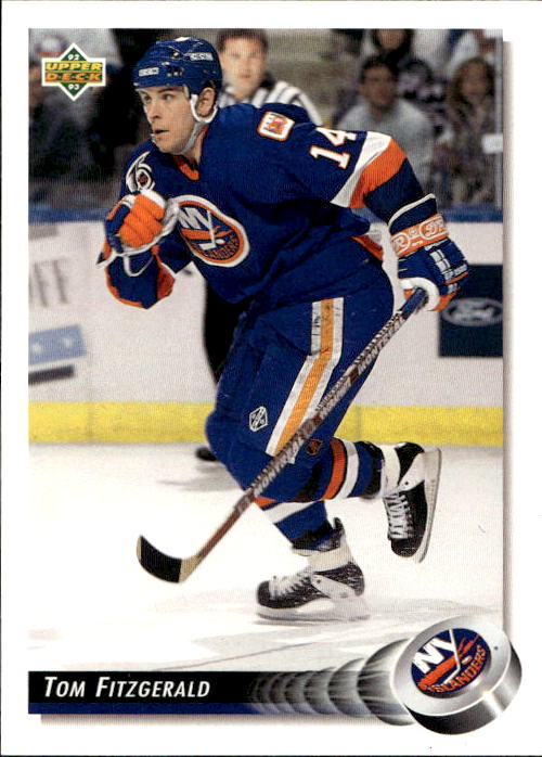 TOM FITZGERALD 92-93 Upper Deck