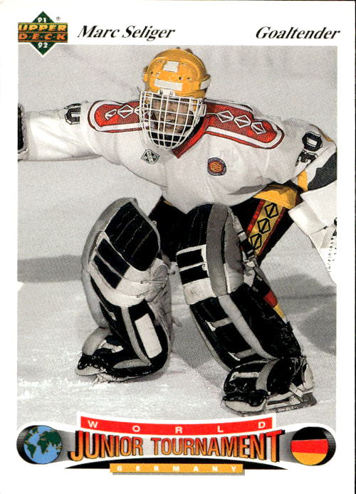 World Junior Champions MARC SELIGER 91-92 Upper Deck Czech